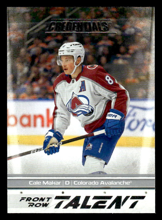 2024-25 Upper Deck Credentials #FRT-MA Cale Makar Front Row Talent
