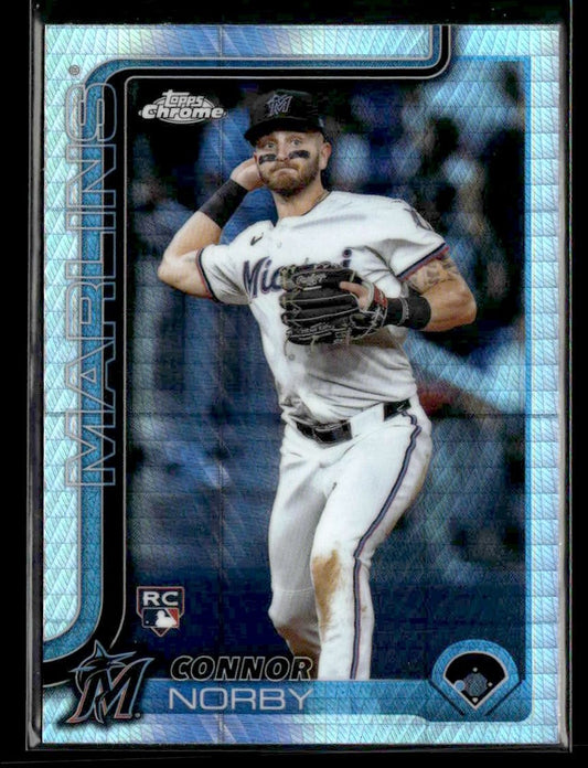 2025 Topps Chrome #199 Connor Norby Prism Refractors