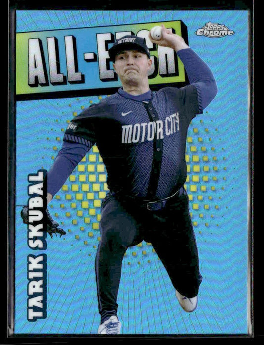 2025 Topps Chrome #CAE-16 Tarik Skubal Chrome All-Etch