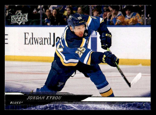 2024-25 Upper Deck #159 Jordan Kyrou
