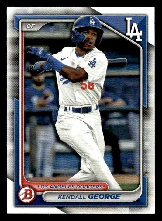 2024 Bowman #BP-58 Kendall George Prospects