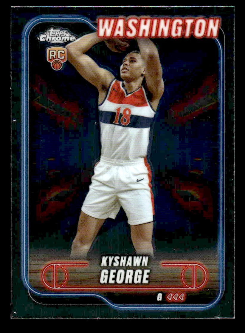 2024-25 Topps Chrome #158 Kyshawn George