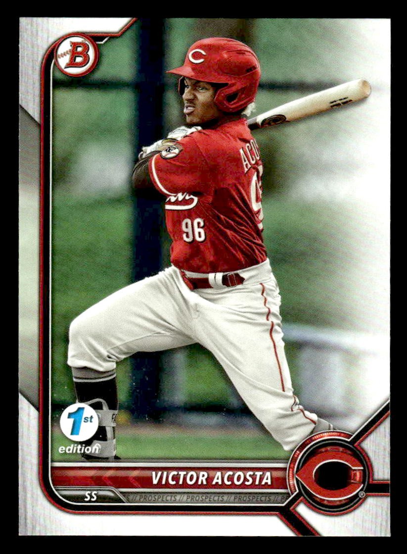 2022 Bowman Draft 1st Edition #BD-70 Victor Acosta