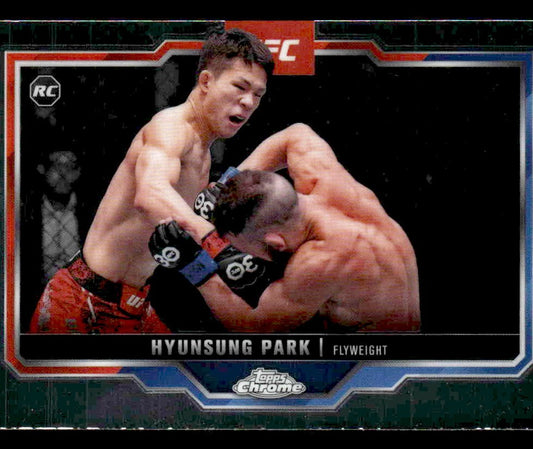2025 Topps Chrome UFC #169 Hyunsung Park