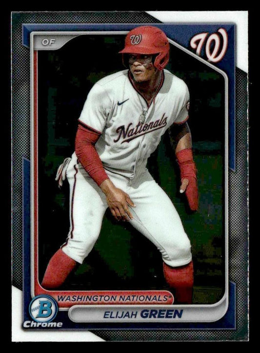 2024 Bowman #BCP-72 Elijah Green Chrome Prospects