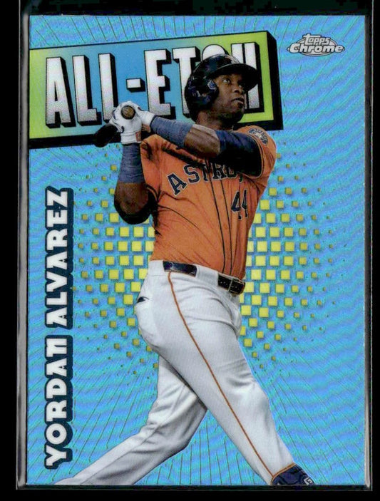 2025 Topps Chrome #CAE-14 Yordan Alvarez Chrome All-Etch