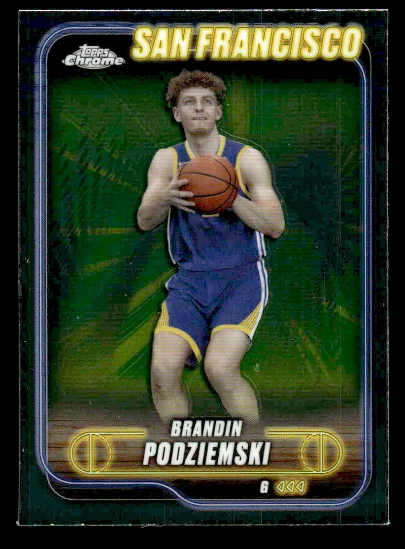 2024-25 Topps Chrome #7 Brandin Podziemski