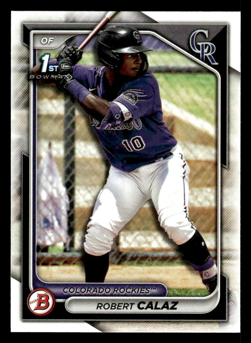 2024 Bowman #BP-131 Robert Calaz Prospects