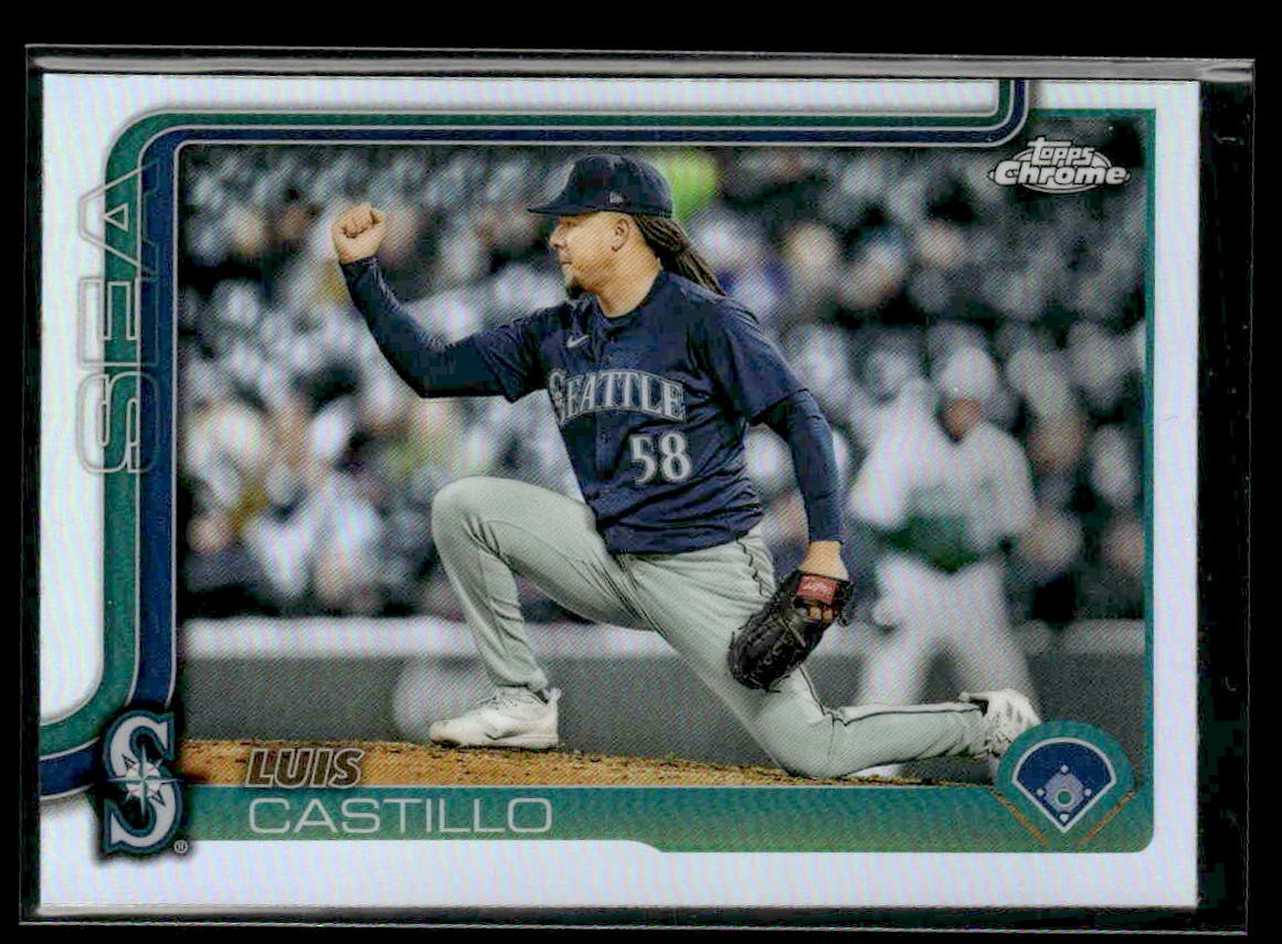 2025 Topps #73 Luis Castillo Refractor