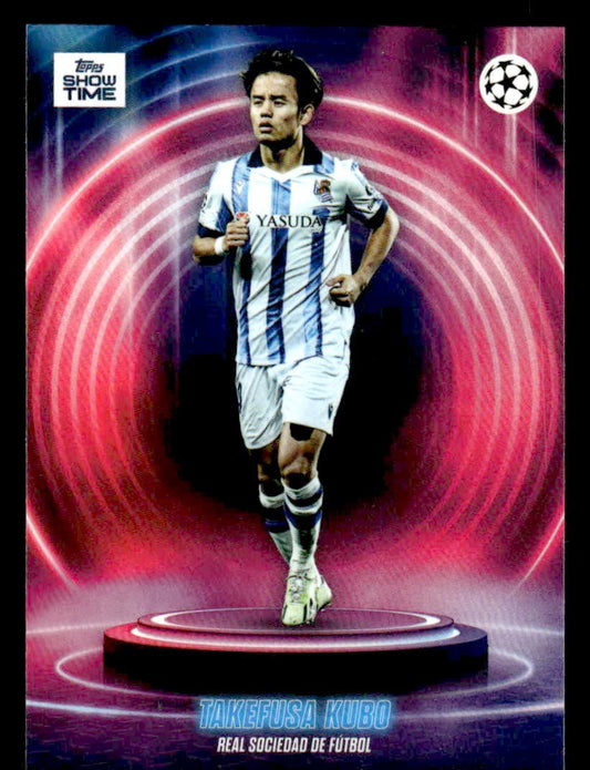 2023-24 Topps Showtime UEFA Club Competitions #NNO Takefusa Kubo