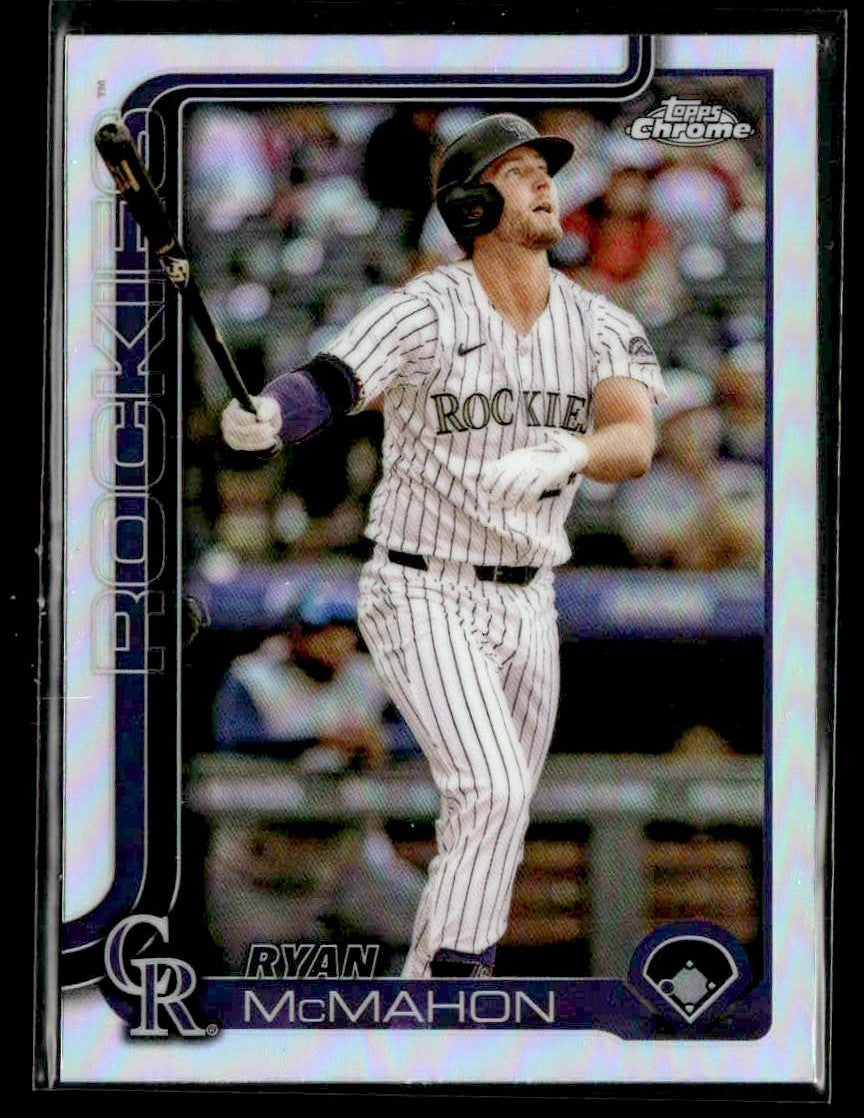 2025 Topps Chrome #66 Ryan McMahon Refractors