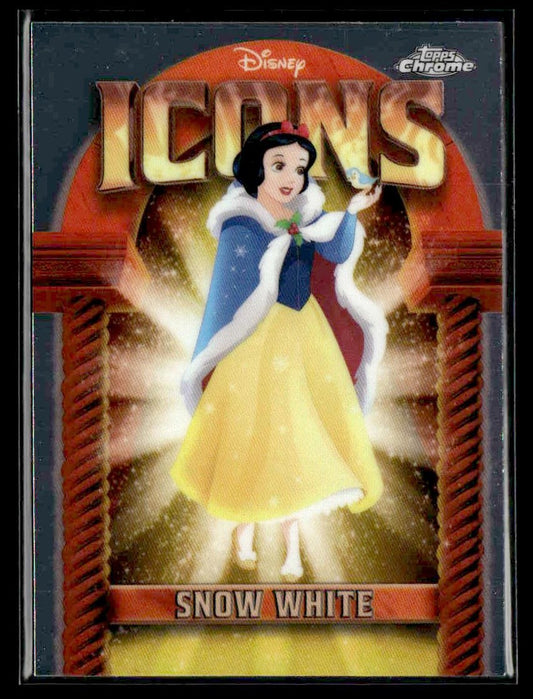 🌟 Snow White — 2025 Topps Chrome Disney Disney Icons #DI-10 🌟
