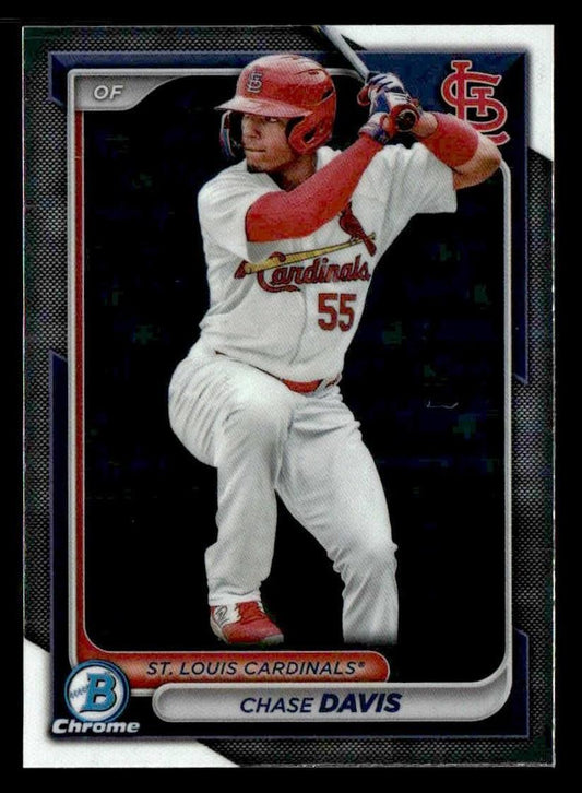 2024 Bowman #BCP-150 Chase Davis Chrome Prospects
