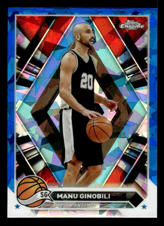 2023-24 Topps Chrome Sapphire Edition #162 Manu Ginobili