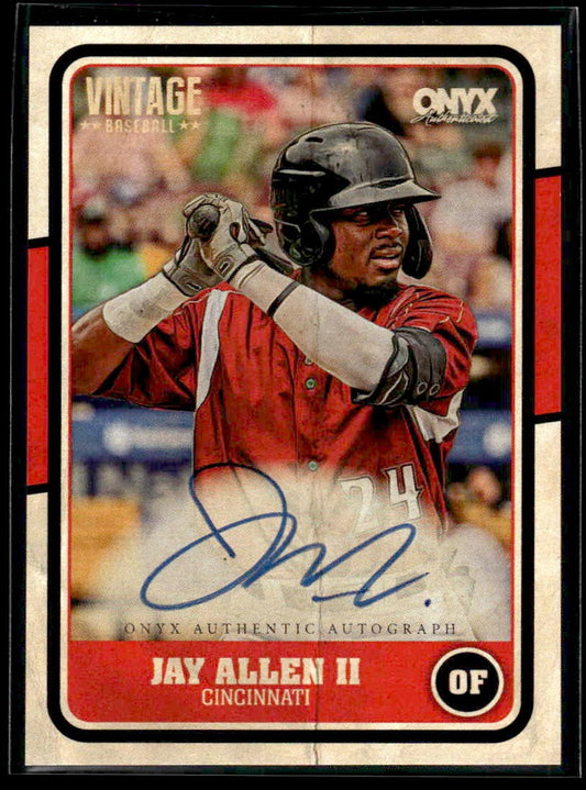 2025 Onyx Vintage #VAJAAL Jay Allen Autographs