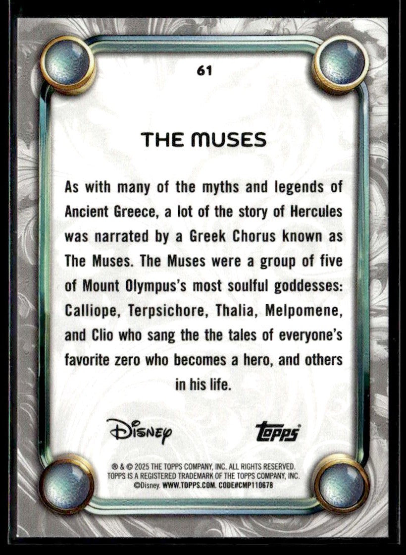 2025 Topps Disney Wonder #61 The Muses