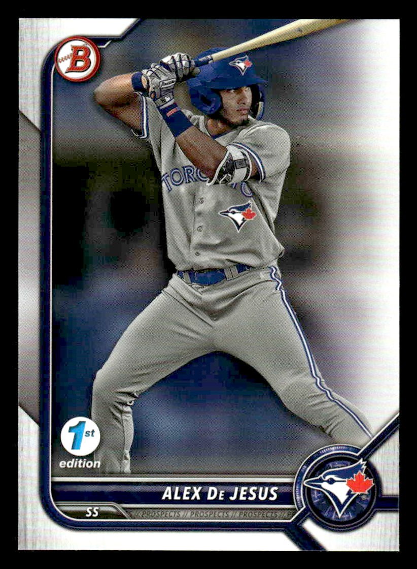 2022 Bowman Draft 1st Edition #BD-147 Alex De Jesus