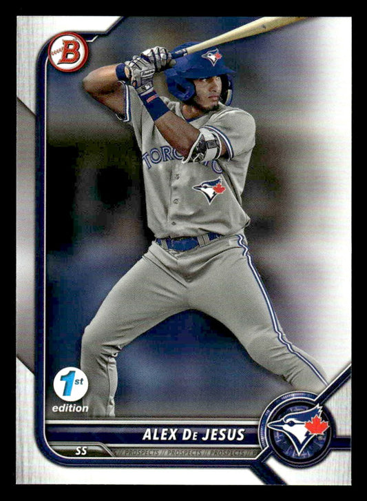 2022 Bowman Draft 1st Edition #BD-147 Alex De Jesus