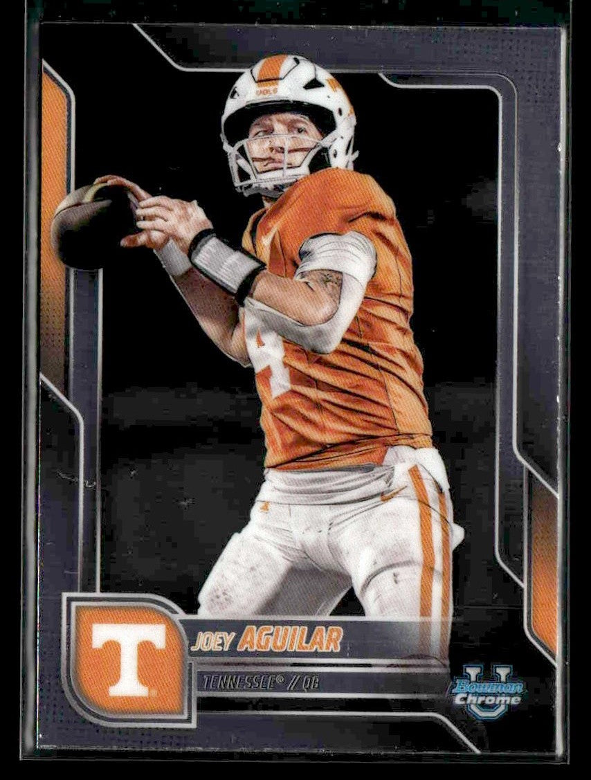 2025 Bowman University Chrome #192 Joey Aguilar