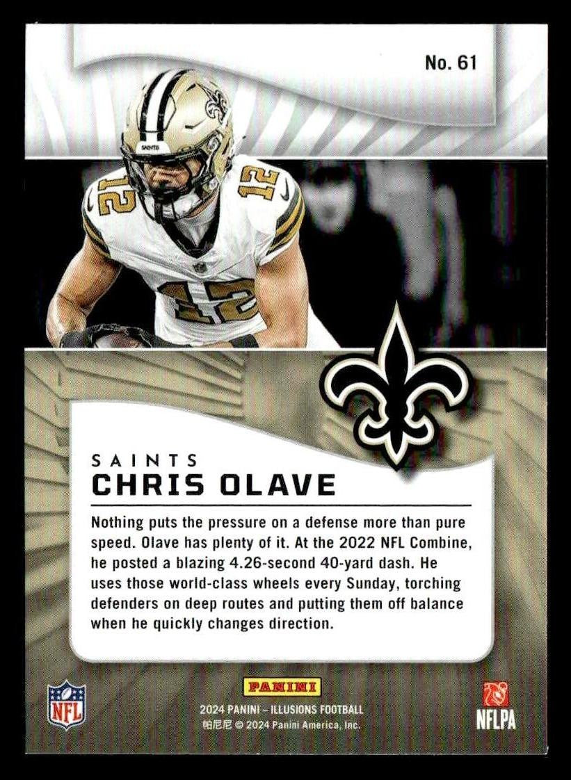 2024 Panini Illusions #61 Chris Olave Retail