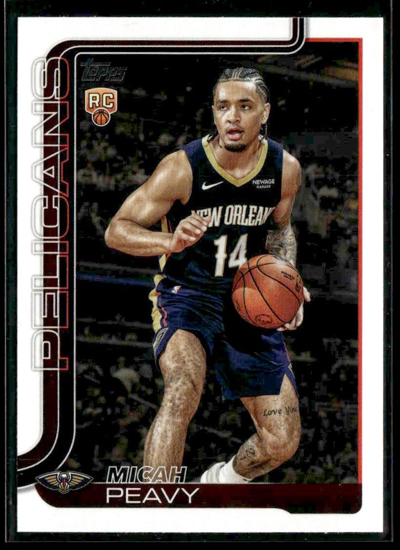 2025-26 Topps #241 Micah Peavy