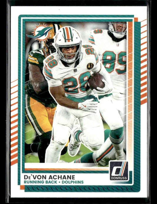 2025 Donruss #110 De'Von Achane