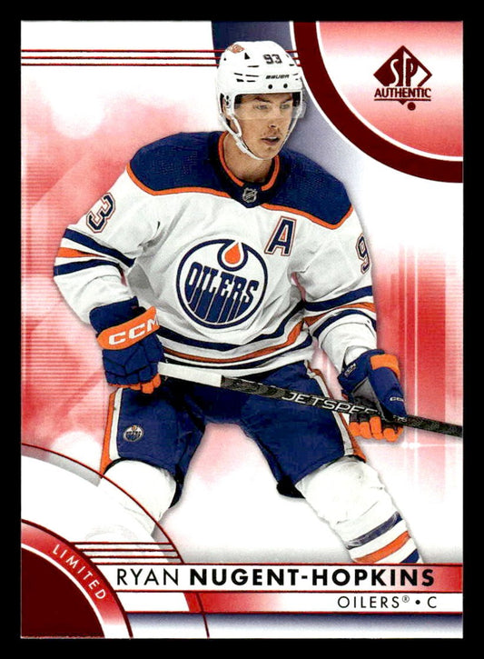 2023-24 SP Authentic #43 Ryan Nugent-Hopkins Limited Red