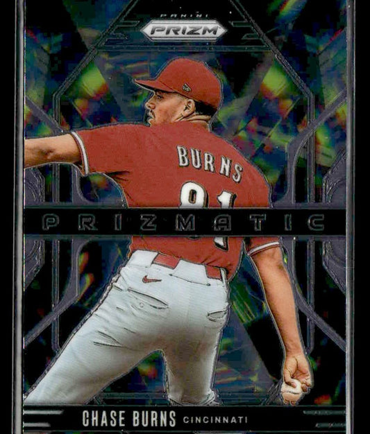 2025 Panini Prizm #5 Chase Burns Prizmatic