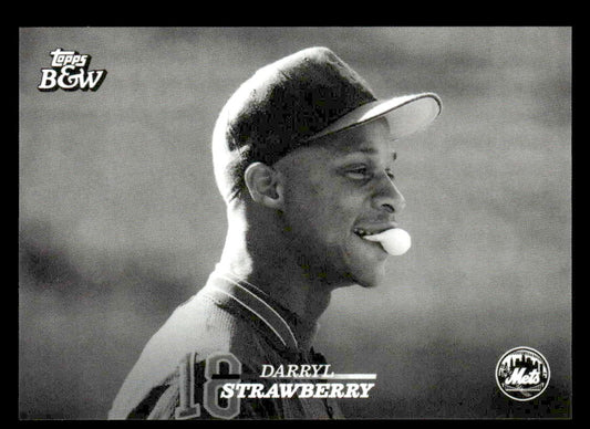 2024 Topps Black & White #61 Darryl Strawberry