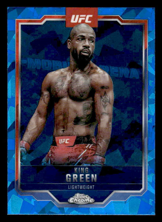 2025 Topps Chrome Sapphire Edition UFC #99 King Green