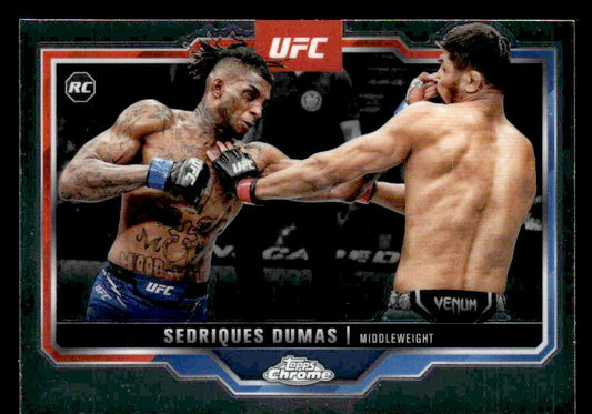 2025 Topps Chrome UFC #6 Sedriques Dumas