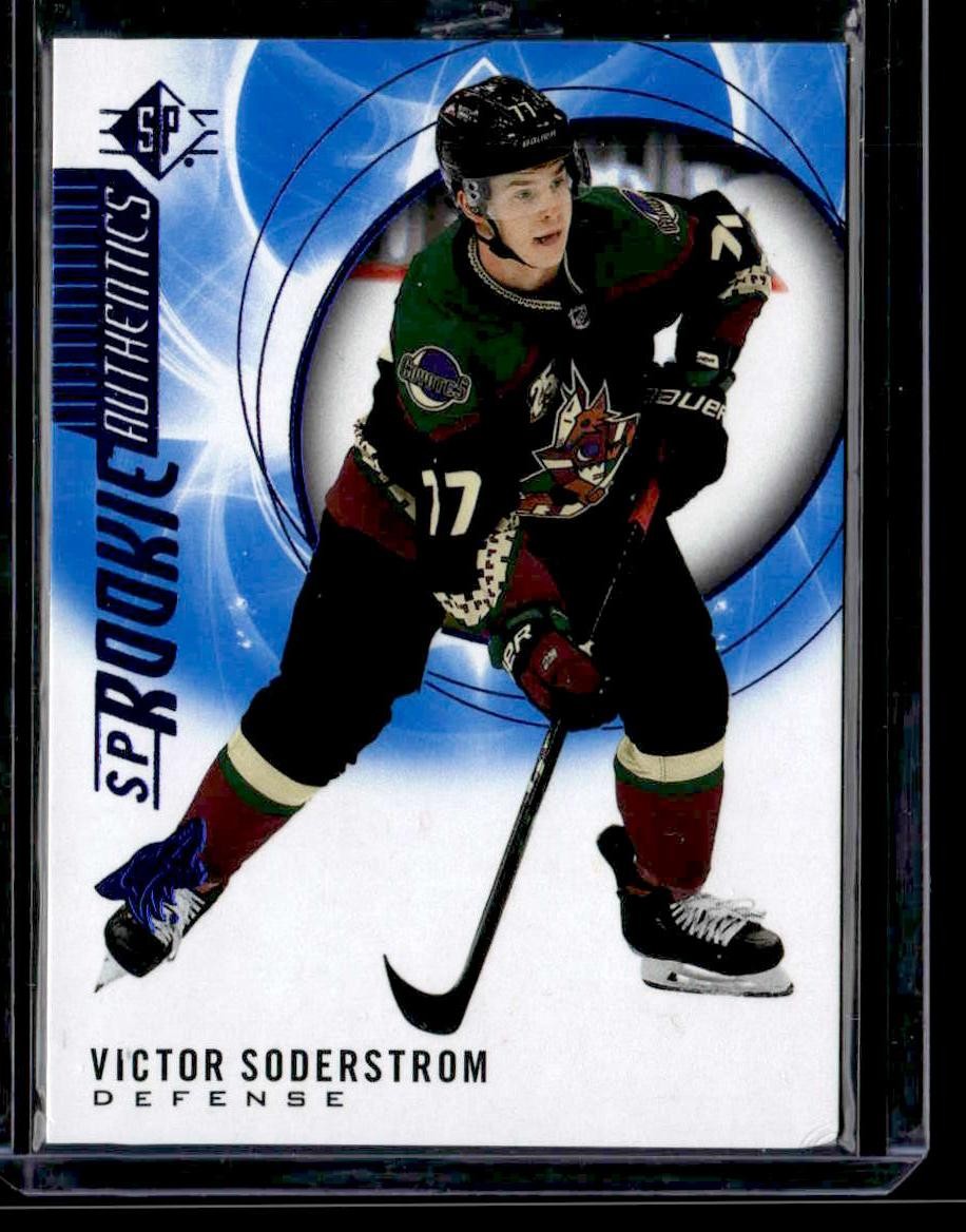 2020-21 SP #109 Victor Soderstrom Blue
