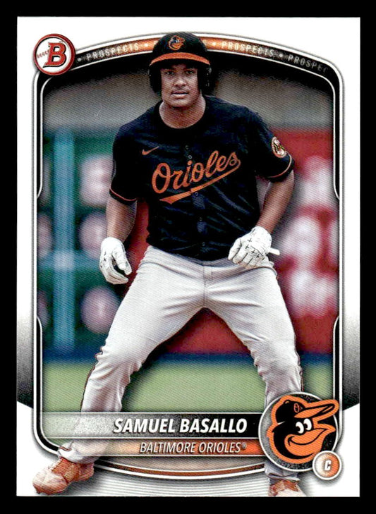 2025 Bowman #BP-109 Samuel Basallo Prospects