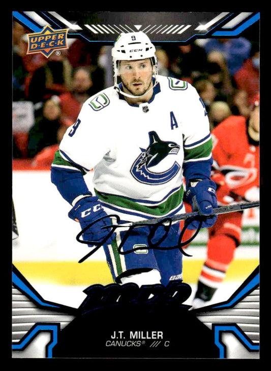 2022-23 Upper Deck MVP #135 J.T. Miller Blue Script