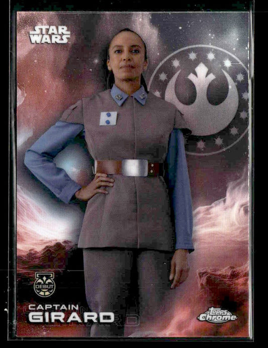 🌟 Captain Girard — 2025 Topps Chrome Star Wars Debut #17 🌟