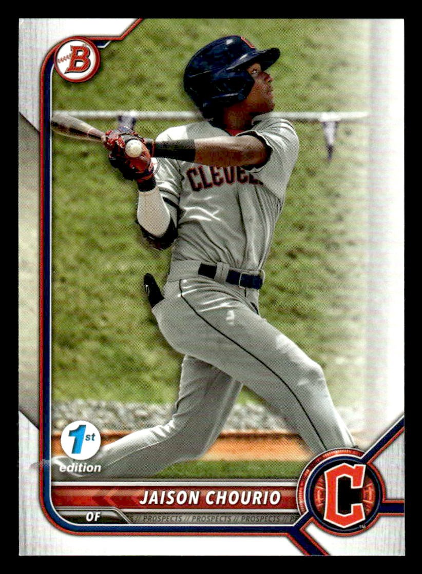2022 Bowman Draft 1st Edition #BD-189 Jaison Chourio
