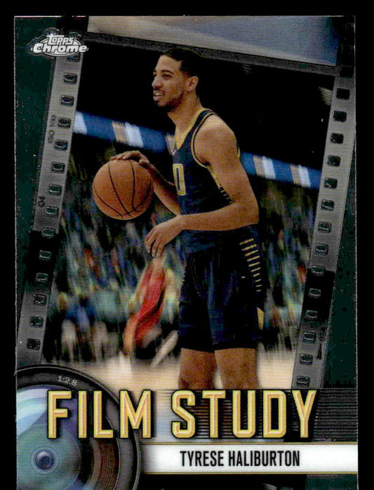 2024-25 Topps Chrome #FS-13 Tyrese Haliburton Film Study