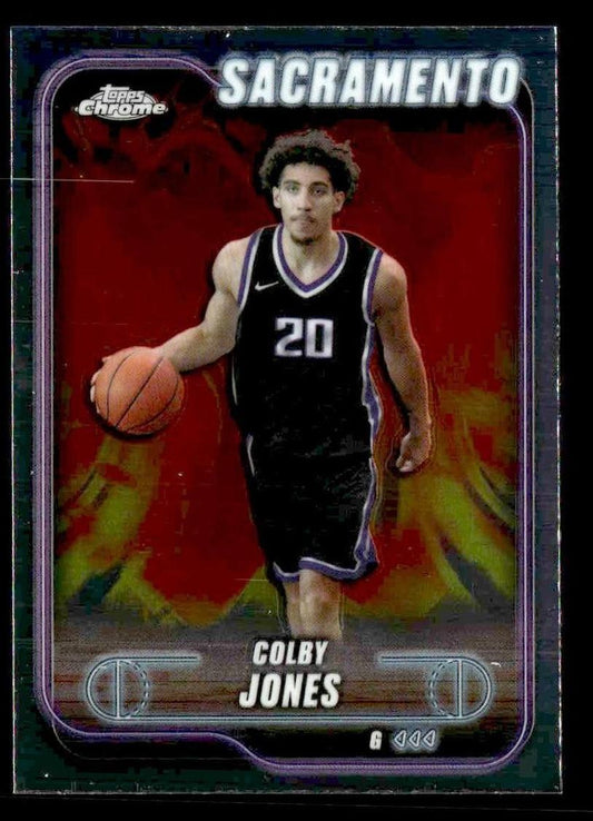 2024-25 Topps Chrome #192 Colby Jones