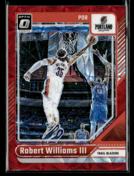 2024-25 Donruss Optic #139 Robert Williams III Red International