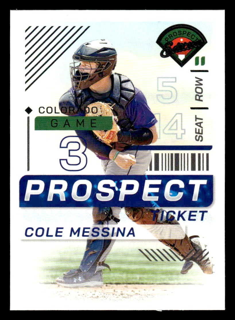 2024 Panini Prospect Edition #95 Cole Messina