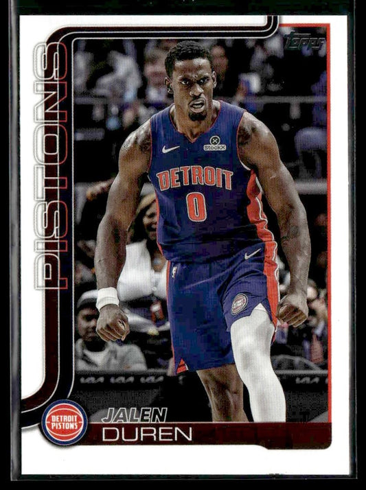 2025-26 Topps #41 Jalen Duren