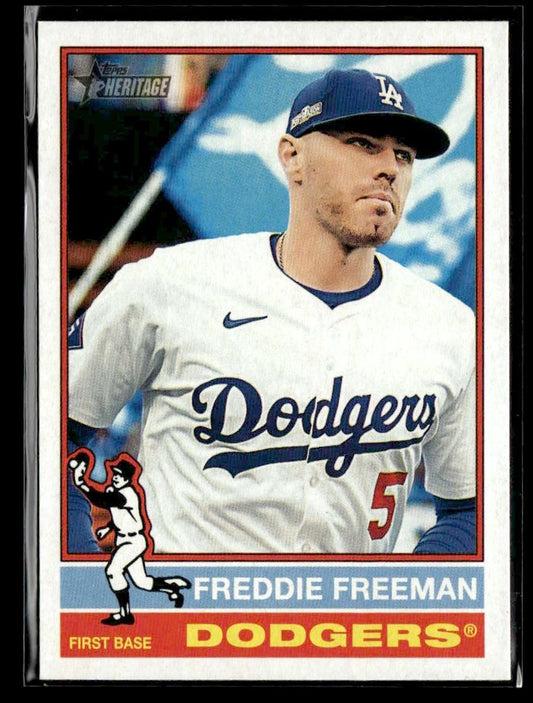 2025 Topps Heritage #206 Freddie Freeman