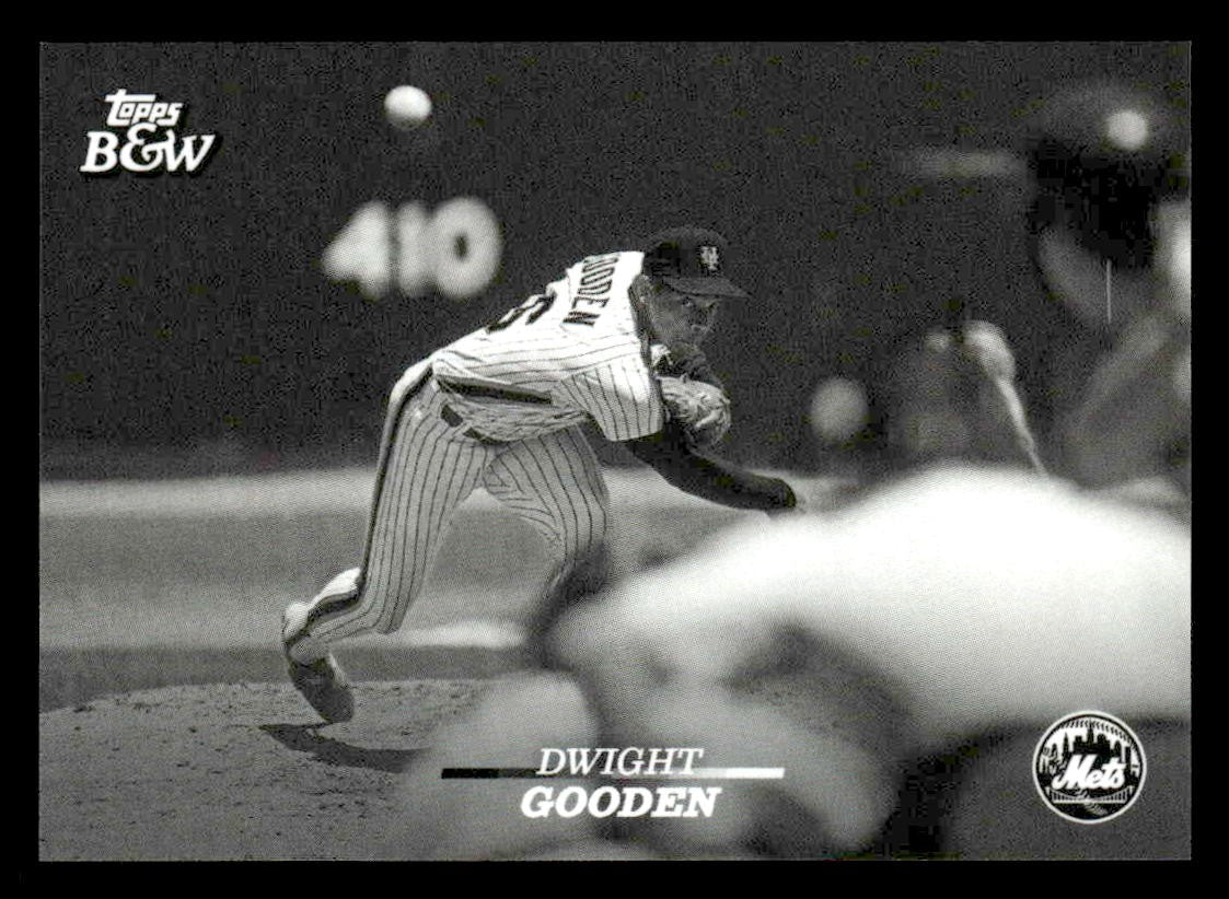 2024 Topps Black & White #64 Dwight Gooden