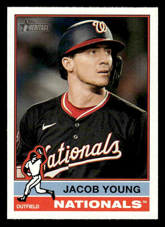 2025 Topps Heritage #127 Jacob Young