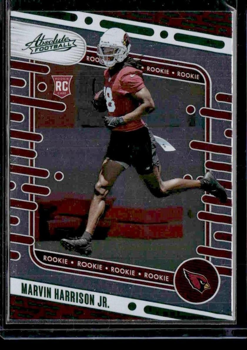 2024 Panini Absolute #104 Marvin Harrison Jr. Green