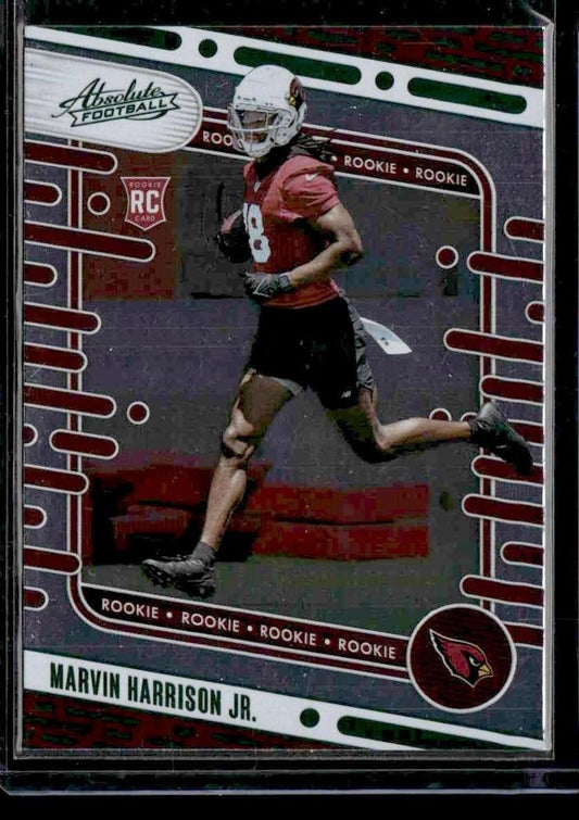 2024 Panini Absolute #104 Marvin Harrison Jr. Green