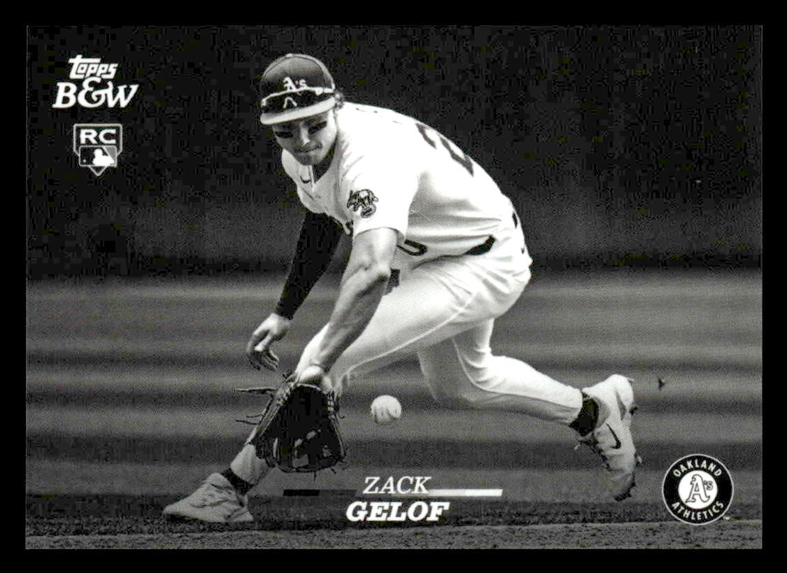 2024 Topps Black & White #94 Zack Gelof
