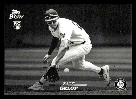 2024 Topps Black & White #94 Zack Gelof