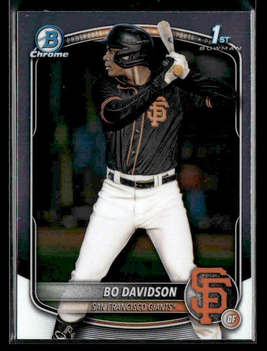 2025 Bowman Chrome #BCP-206 Bo Davidson