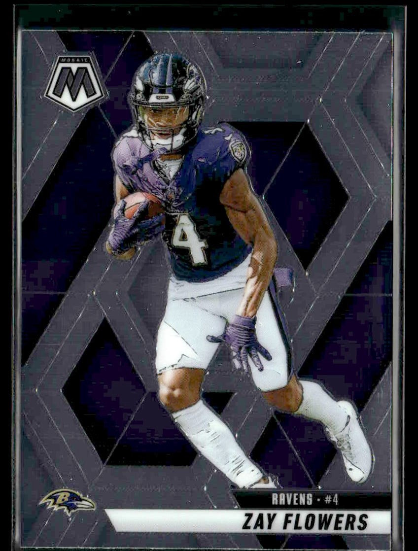 2025 Panini Mosaic #126 Zay Flowers